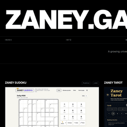 Zaney Games
